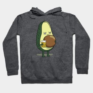 Beer-o-cado beer belly Hoodie